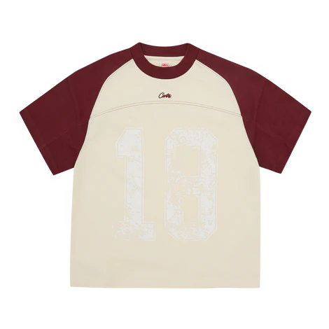 MAILLOT VINTAGE HMP [CRÈME / BOURGOGNE]