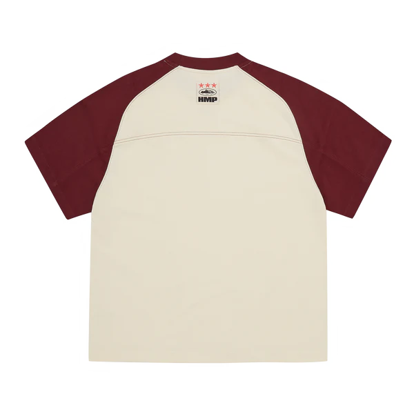 MAILLOT VINTAGE HMP [CRÈME / BOURGOGNE]
